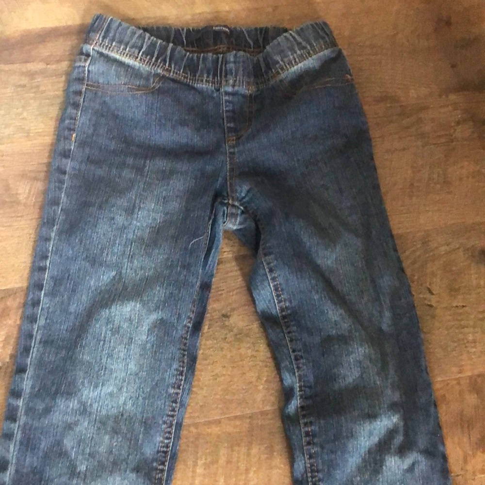 Girls size 10 pull on jeans